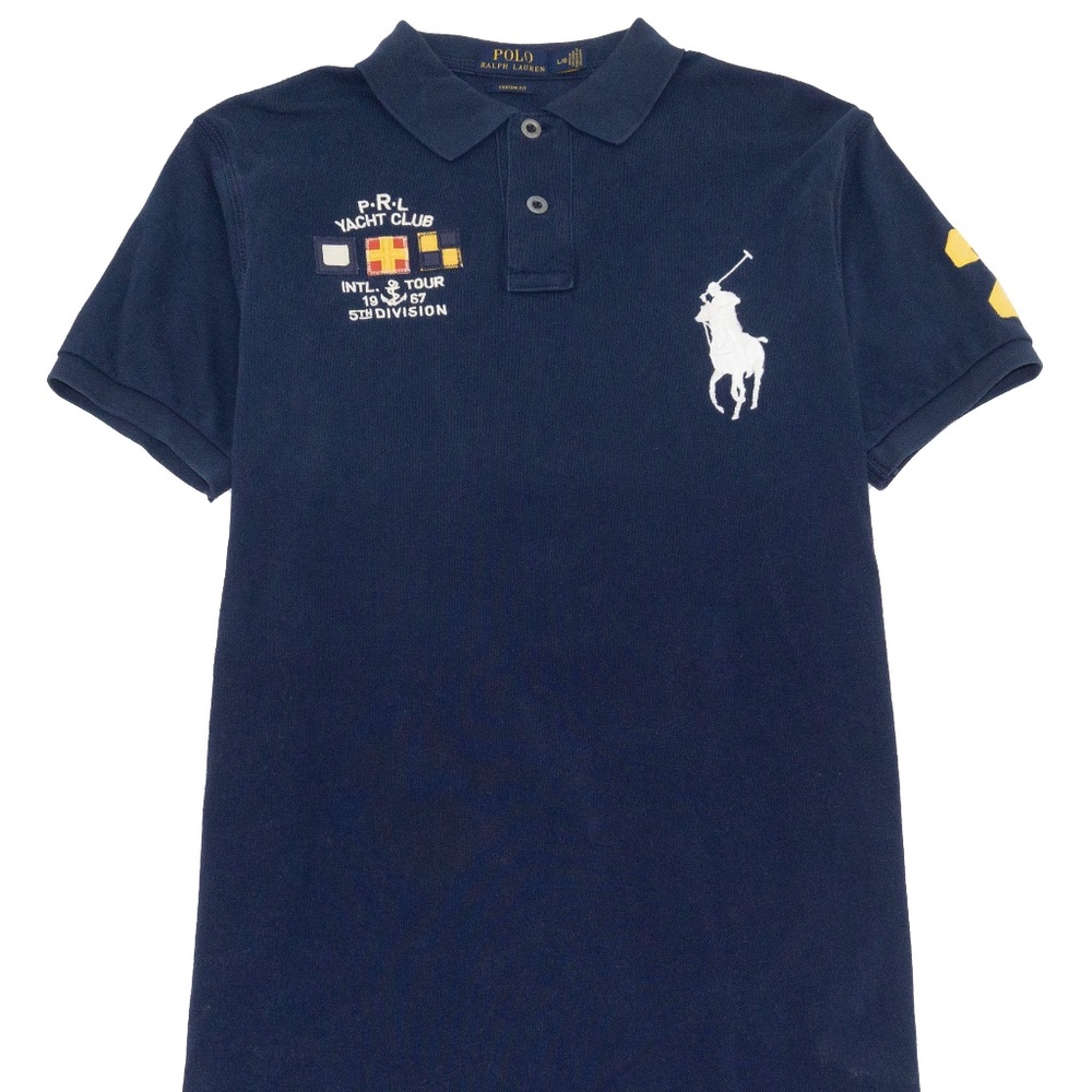 RL Polo P.R.L. 5th Division Yacht Club Custom Fit Polo
